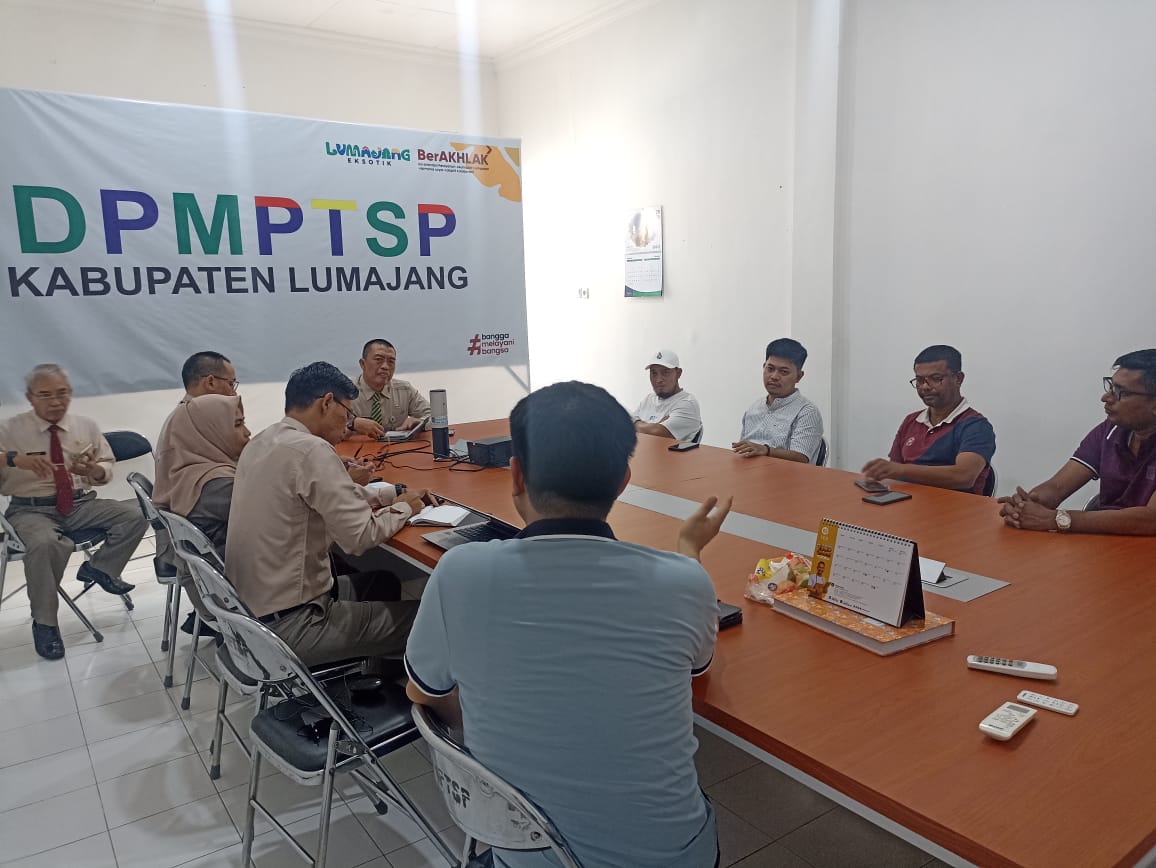 AUDIENSI DENGAN CALON INVESTOR TERKAIT POTENSI INVESTASI LUMAJANG