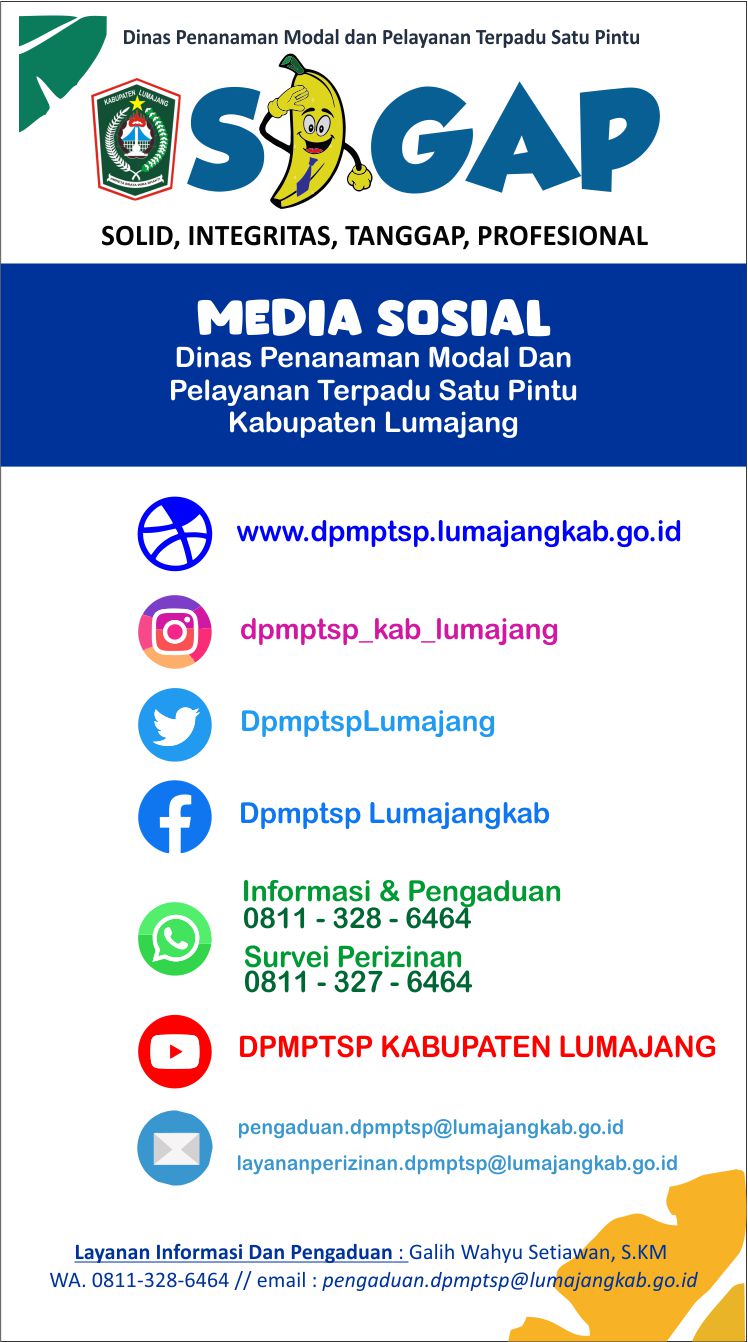 Media Sosial DPMPTSP Lengkapi Kebutuhan Informasi Masyarakat