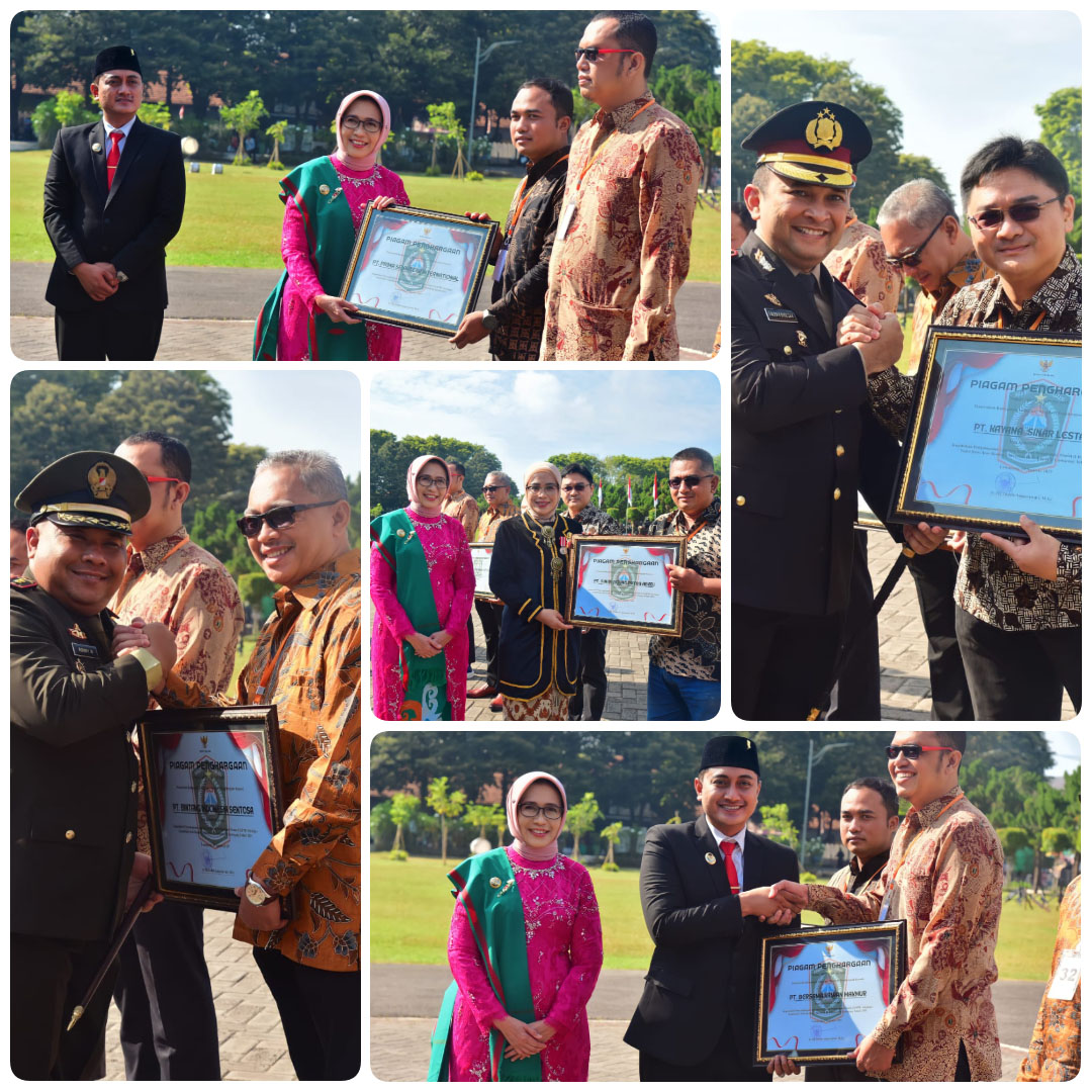 Pemberian Penghargaan atas Kontribusi dan Capaian Realisasi Investasi Tahun 2024