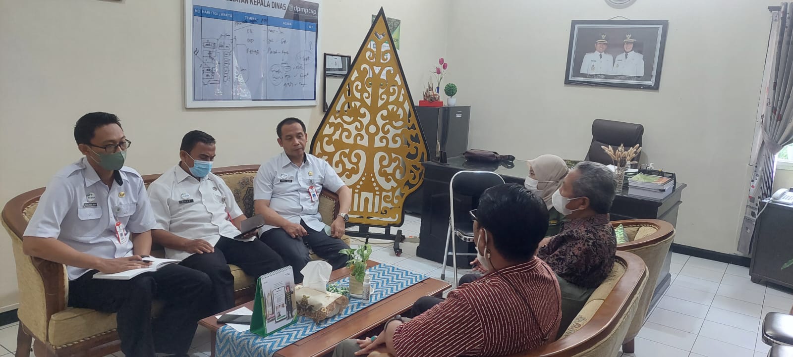 DPMPTSP Kabupaten Lumajang Menerima Kunjungan Kerja dari DPMPTSP Provinsi Jawa Timur