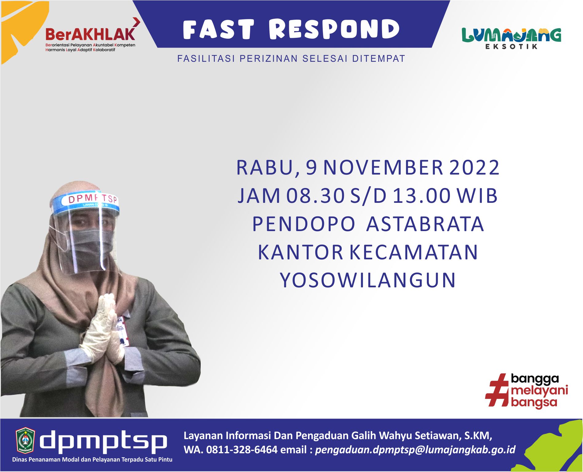 Jadwal pelayanan - FAST RESPOND